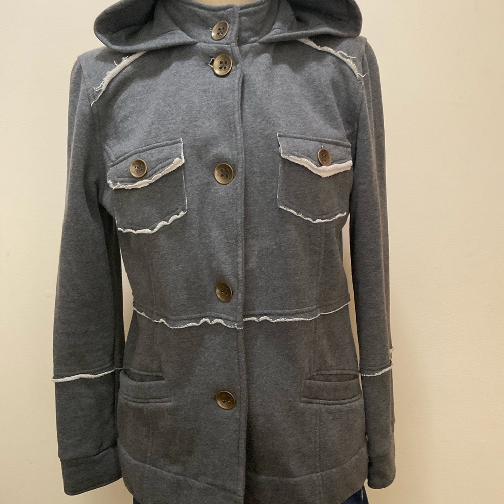 Gray hoodie/jacket